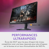 Alienware AW2523HF 62,2 cm (24.5") 1920 x 1080 pixels Full HD LCD Noir