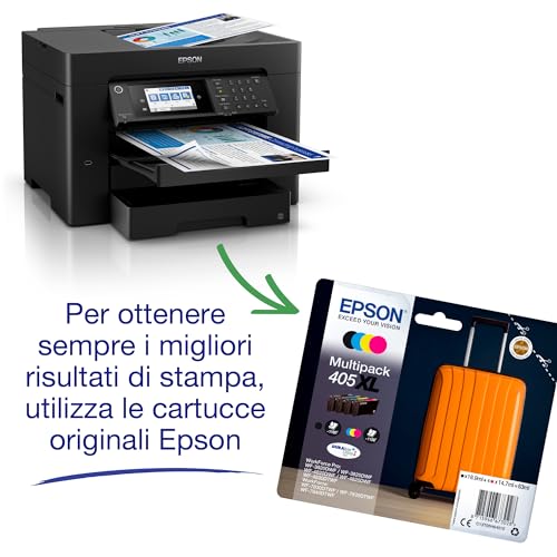 EPSON WorkForce WF-7840DTWF MFP colour ink-jet A3 297x420mm A3 25ppm print 550 sheets USB 2.0 LAN Wi-Fi USB host