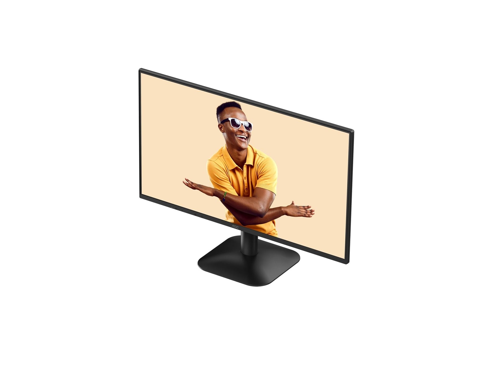 AOC 24B35HM2 - Écran LED - 24"-1920 x 1080 Full HD (1080p) @ 100 Hz - VA - 300 cd/m² - 4000:1 - 1 ms - HDMI, VGA - noir