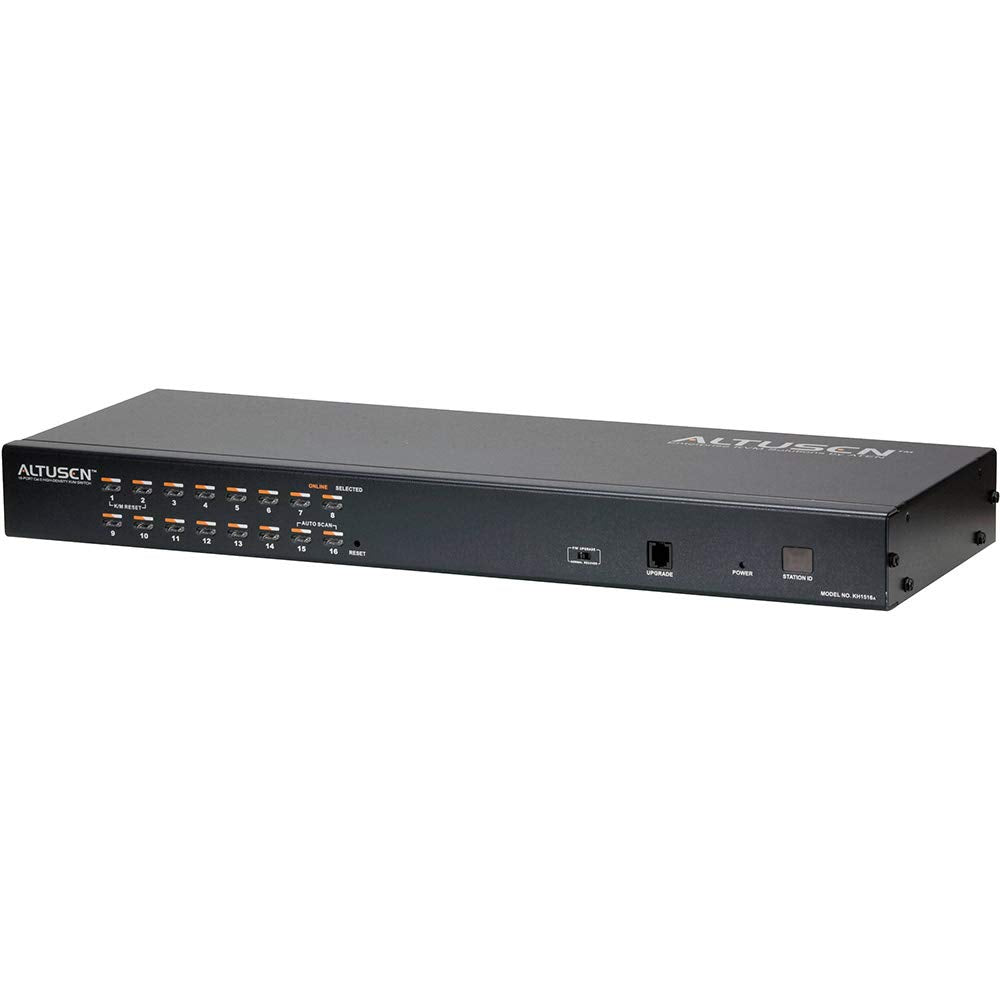 ATEN KH1516A-AX-G commutateur écran, clavier et souris Noir