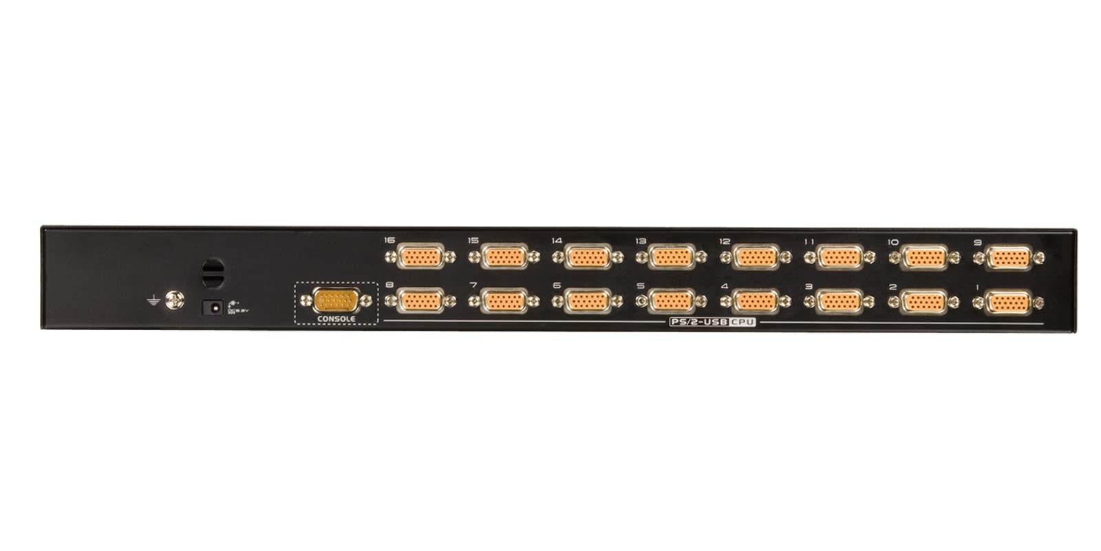 ATEN CS1316-AT-G commutateur écran, clavier et souris Grille de montage Noir