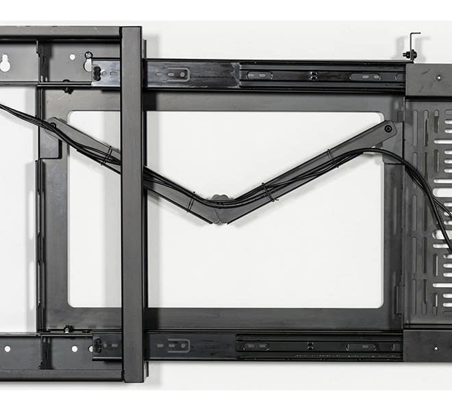 Flat Screen Wall Mount with Slide-Out AV