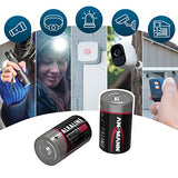 ANSMANN Piles alcalines 5015581  LR20 / D gaine de 4