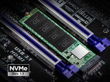 TRANSCEND 1To M.2 2280PCIe Gen3x4 M-Key puce 3D TLC sans DRAM