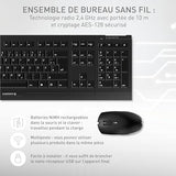 CHERRY Pack clavier & souris B.Unlimited 3.0 Sans fil noir