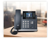 Yealink SIP-T44U téléphone fixe Gris 8 lignes LCD Wifi
