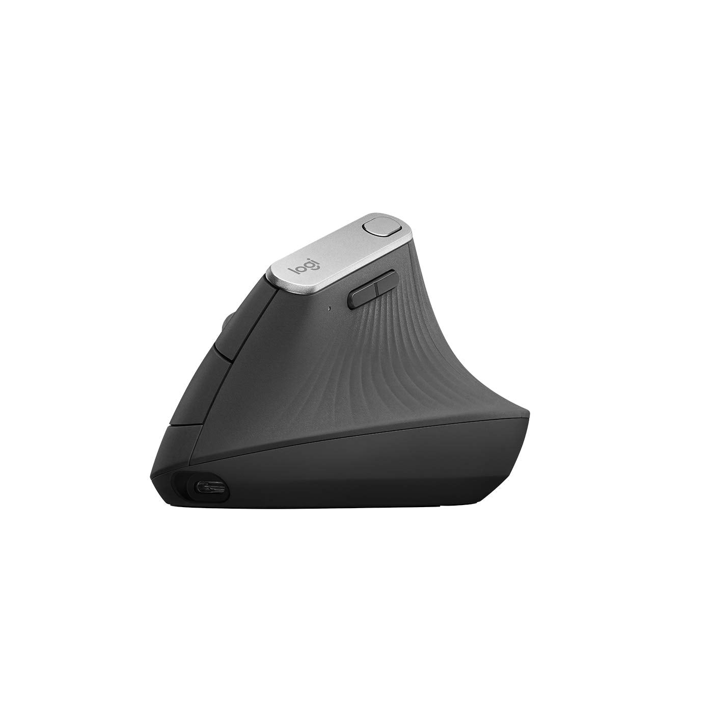 LOGITECH MX Vertical Vertical mouse ergonomic optical 6 buttons wireless wired Bluetooth 2.4 GHz USB wireless receiver graphite