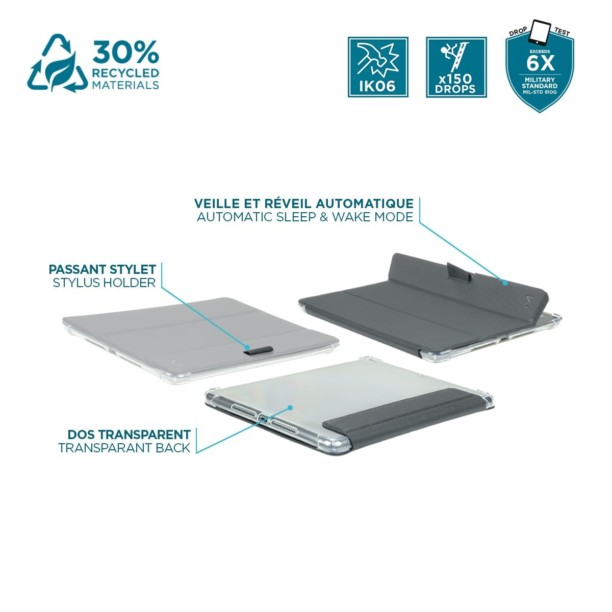 COQUE DE PROTECTION FOLIOPOUR GALAXY TAB A9+ 11++