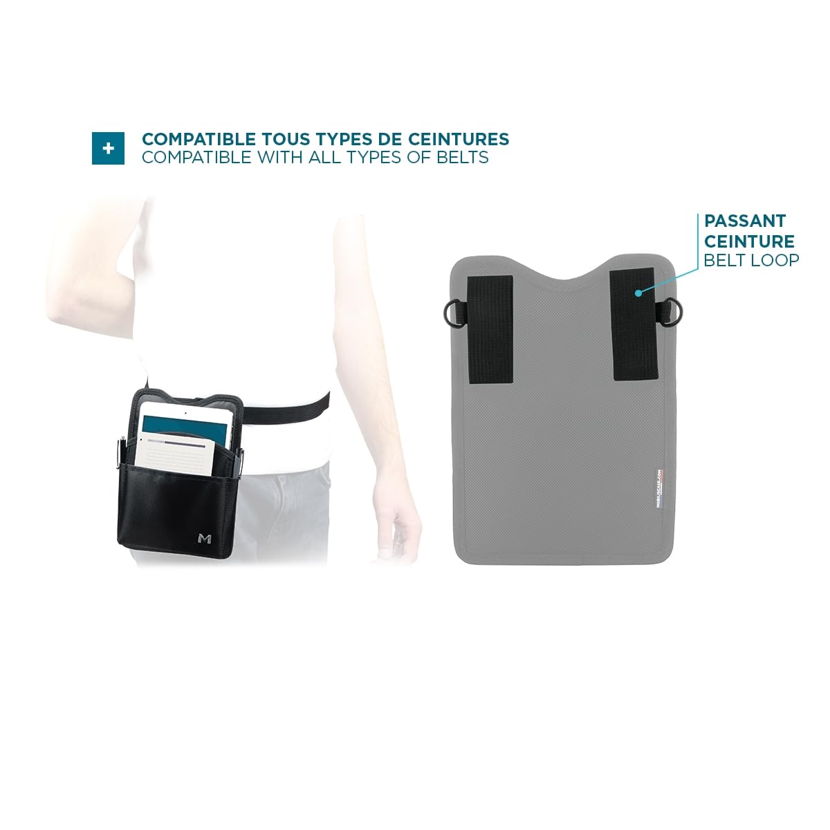 Holster L Tablet 10'' avec ceinture V2