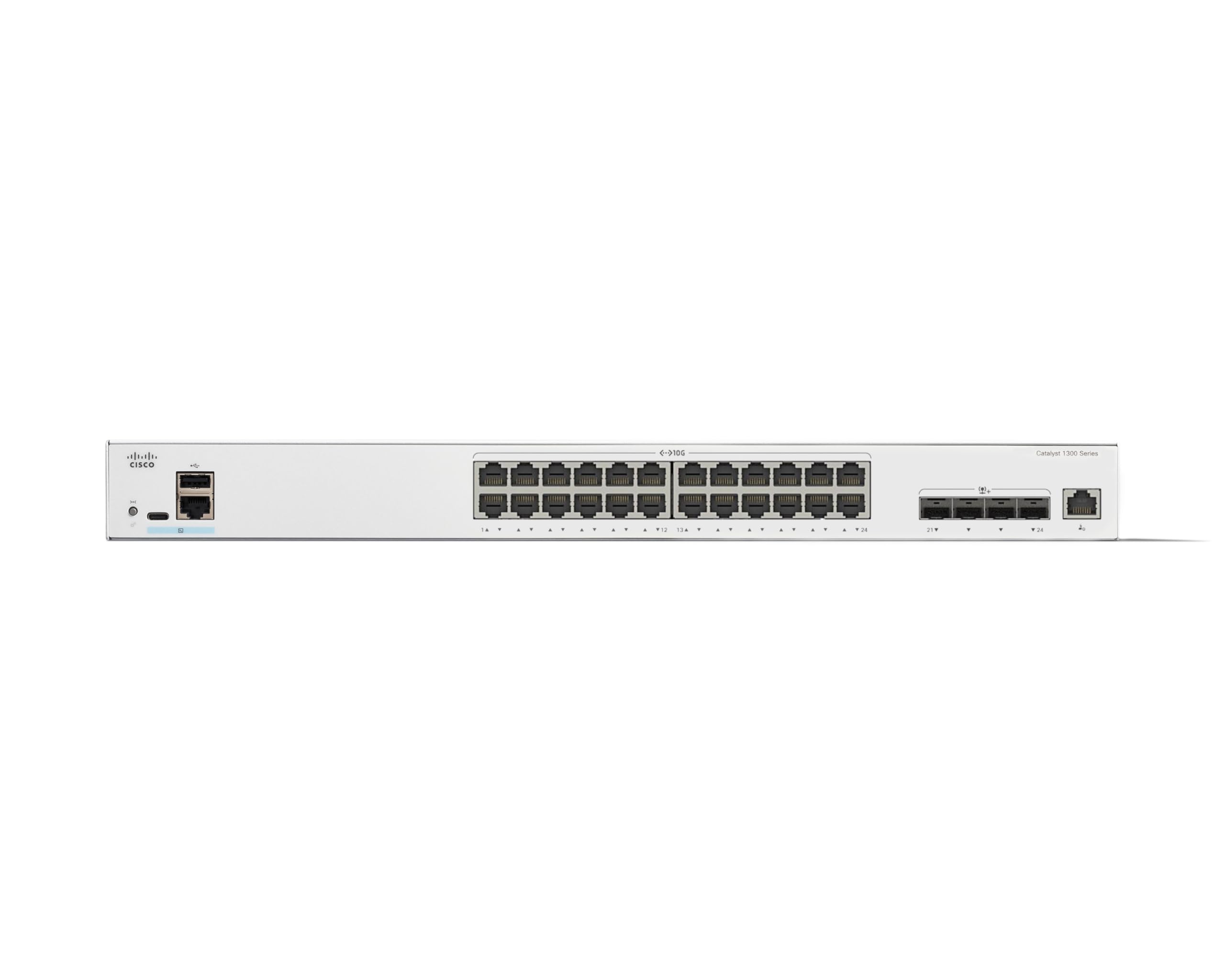CISCO Catalyst 1300 24-Port Switch 20 x 10GE RJ45 4 x 10G SFP+ Uplinks