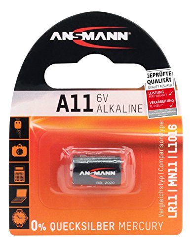 ANSMANN Piles alcalines 1510-0007 A11 blister de 1