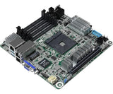 ASRock X570D4I-2T, 1xSKT AM4, AMD Ryzen, X570, SATA, 1xM.2, 2x10GbE, IPMI