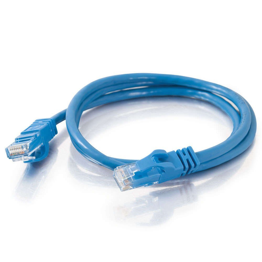 Cbl/0.5M Blue CAT6PVC SLess UTP CB