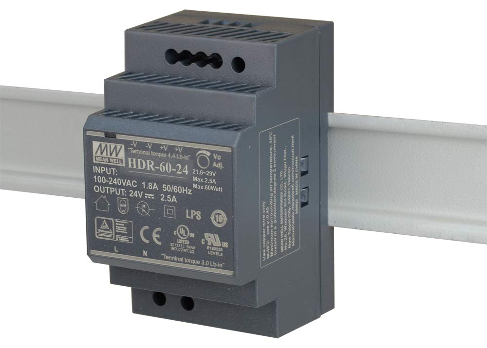 D-LINK 60W Ultra slim design with 17.5mm 1SU width