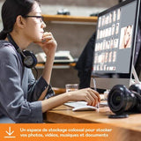 WD My Book 16To Black HDD USB3.0 3.5p RTL extern RoHS compliant WD SmartWare Pro