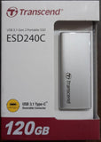 TRANSCEND 480Go SSD Externe USB 3.1 Gen 2 Type C Classique