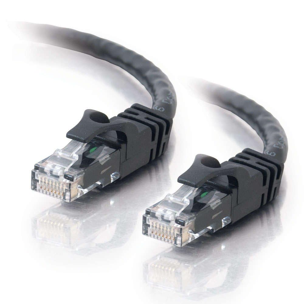 Cbl/2M Black CAT6 PVC Snagless UTP Patch