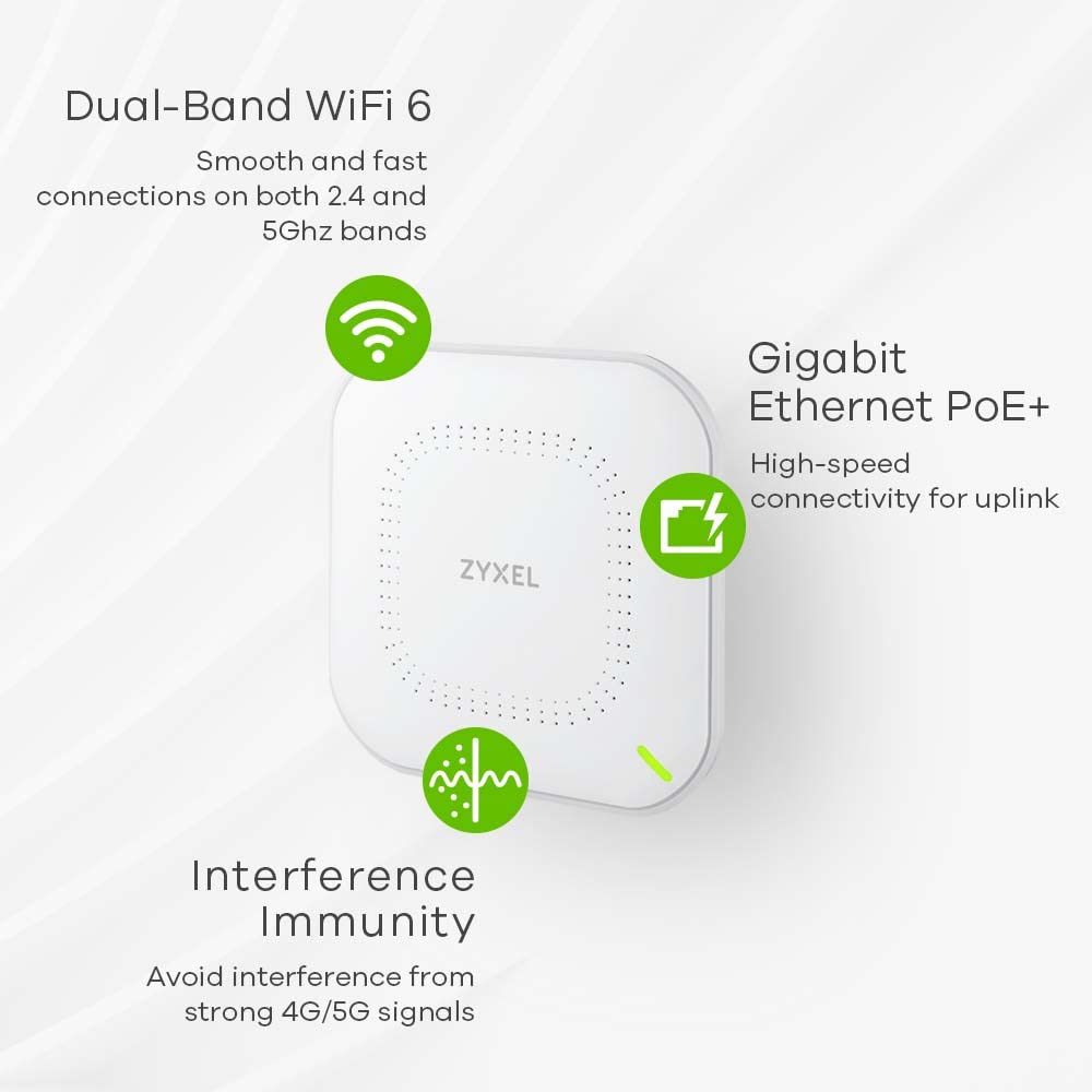 Zyxel NWA50AX 802.11ax WiFi 6 NebulaFlex