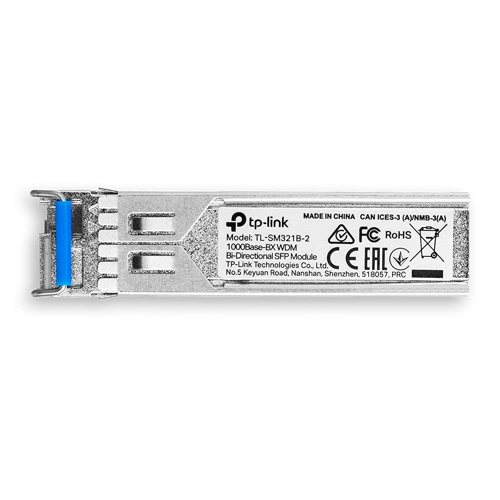 TP-Link Omada TL-SM321B module émetteur-récepteur de réseau Fibre optique 1250 Mbit/s SFP