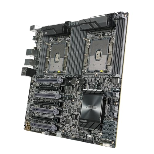 ASUS WS C621E SAGE LGA 3647 microATX business motherboard with Intel vPro support and enhanced security