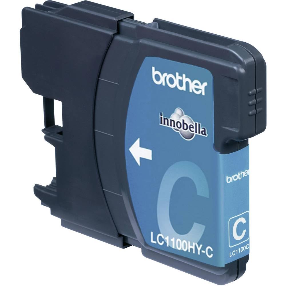 BROTHER LC-1100 cartouche d encre cyan haute capacité 16ml 750 pages pack de 1