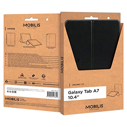 MOBILIS Protection à rabat Origine pour Galaxy Tab A7 10.4   - Noir