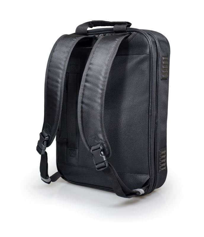 PORT DESIGNS Convertible Notebook Case backpack or hand case Padded notebook compartment adjustable from 14p to 15.6p
