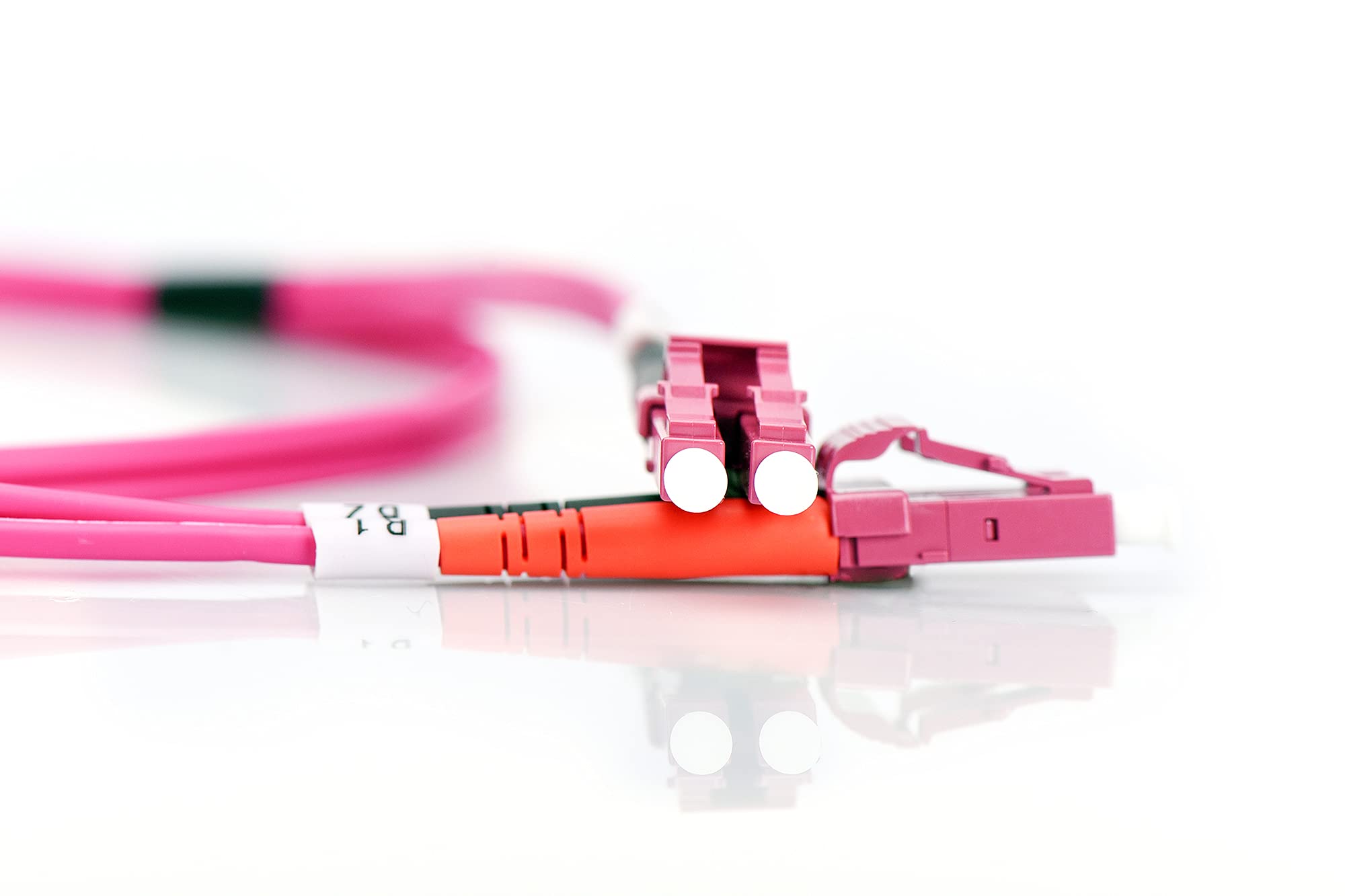 Digitus Câble de brassage multimode a fibre optique, OM4, LC / LC