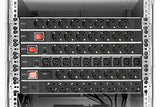 Digitus Bloc multiprise avec profilé en aluminium et interrupteur, prise électrique a contact de protection avec 7 sorties, câble d’alimentation de 2