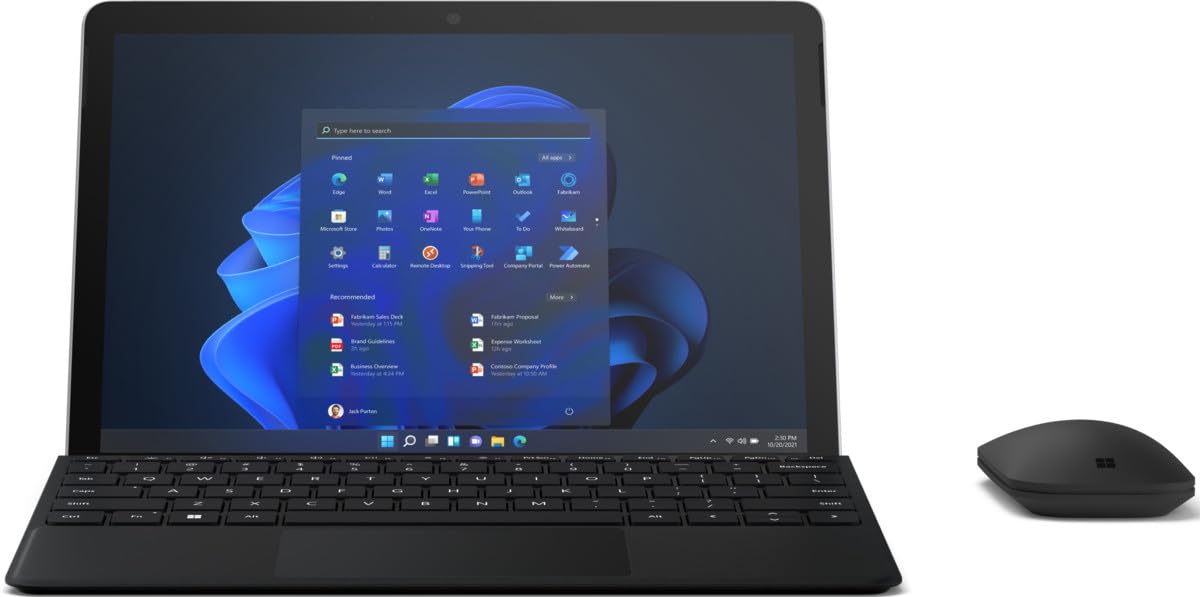 MICROSOFT Surface Go 4 - Intel N200 - 10.5p - 8Go - 256Go - W11P - WIFI- Platine - Tablette Hybride 2-en-1