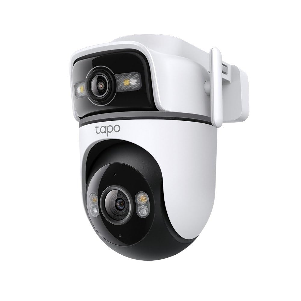 TP-LINK Caméra de sécurité extérieure à double objectif panoramique/inclinable TC47 UE SSC373D + SC3336P + SC3336P + ATBM6062-CU