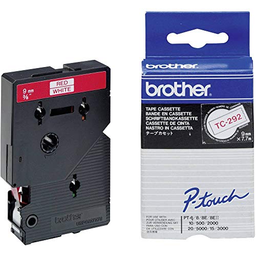 Tape/9mm black on white f P-Touch TZE