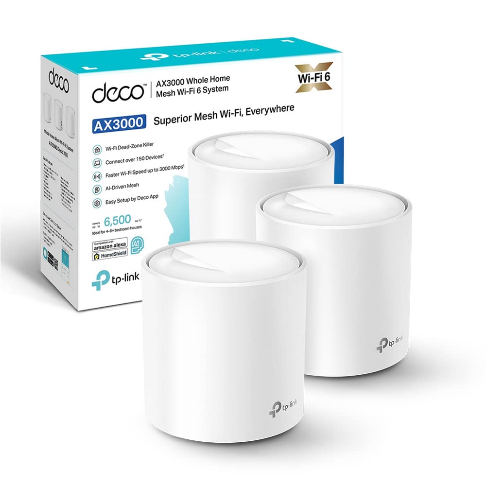 TP-LINK DECO X50(3-PACK) Kit MESH WiFi 6 AX3000