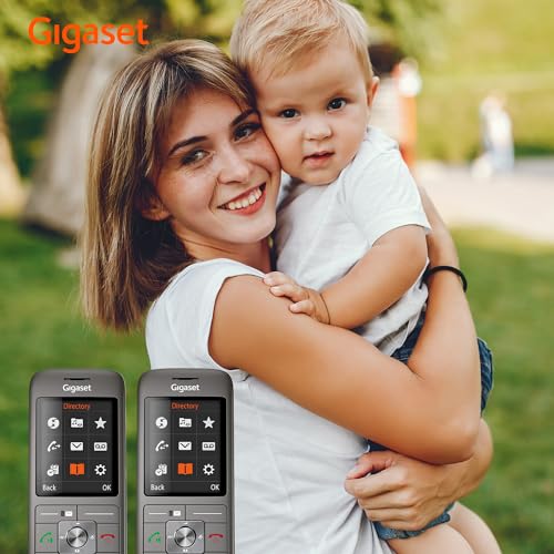 Gigaset CL660 DUO Tél. sans fil DECT - base + 2 combinés