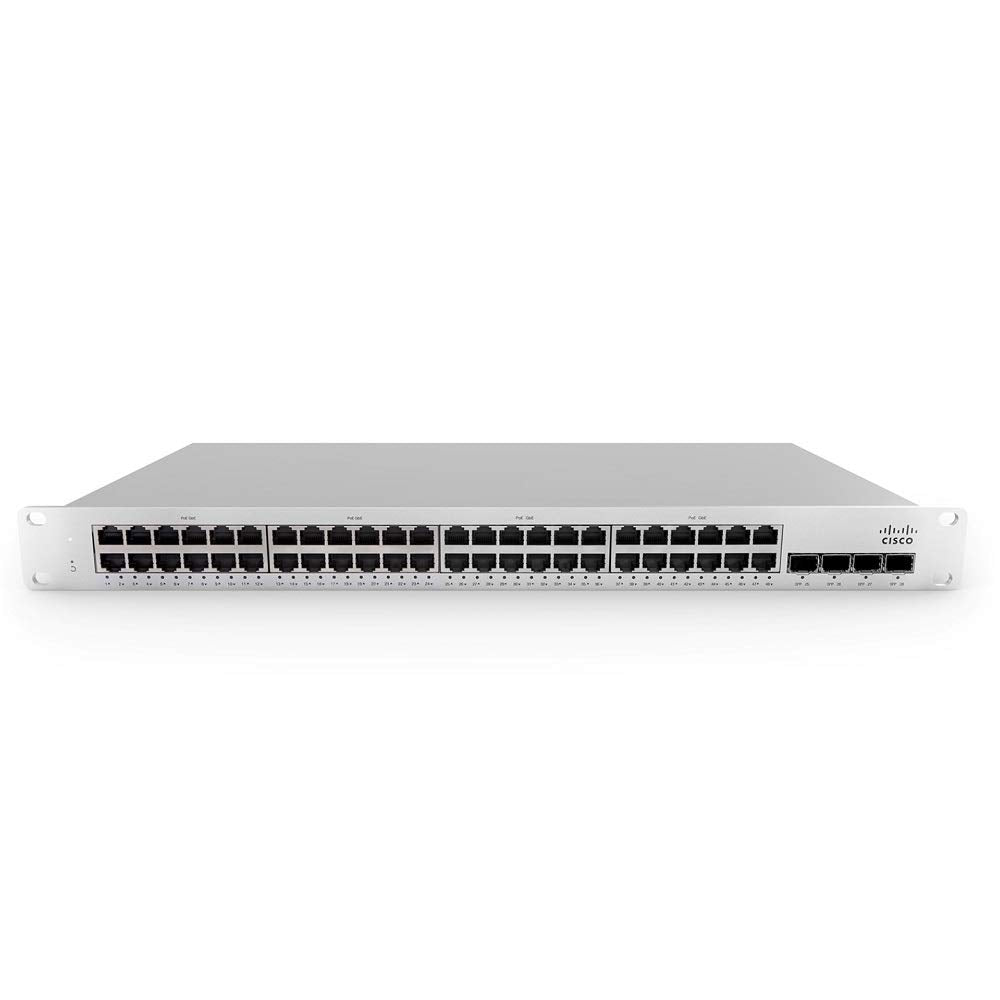 CISCO Meraki MS225-48LP Switch 48x GigE 370W PoE L2 Cloud Managed