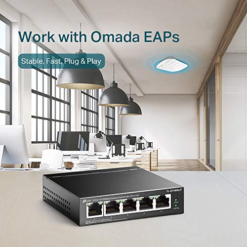 TP-Link TL-SF1005LP PoE switch