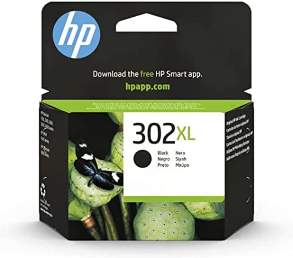 HP 302XL original Ink cartridge F6U68AE UUS black
