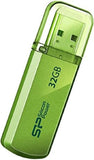 SILICON POWER memory USB Helios 101 32Go USB 2.0 Green