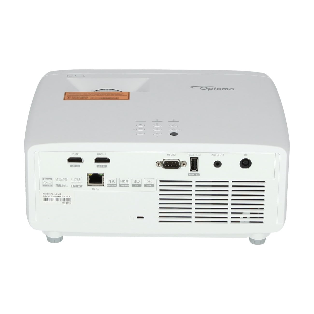 OPTOMA ZH462 Laser Projector 1080p 1920x1080 5000lm 300.000:1