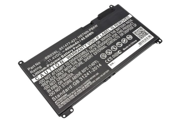 BATTERY RR03XL FOR HP 45Wh
