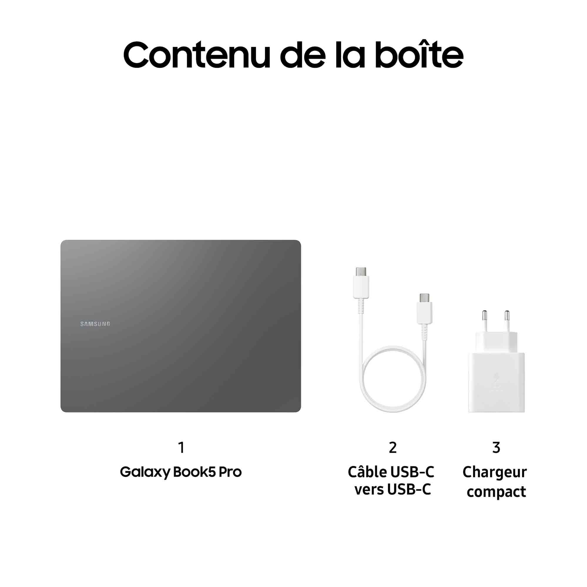 Samsung Galaxy Book5 Pro (14", Core Ultra 7, 16Go)