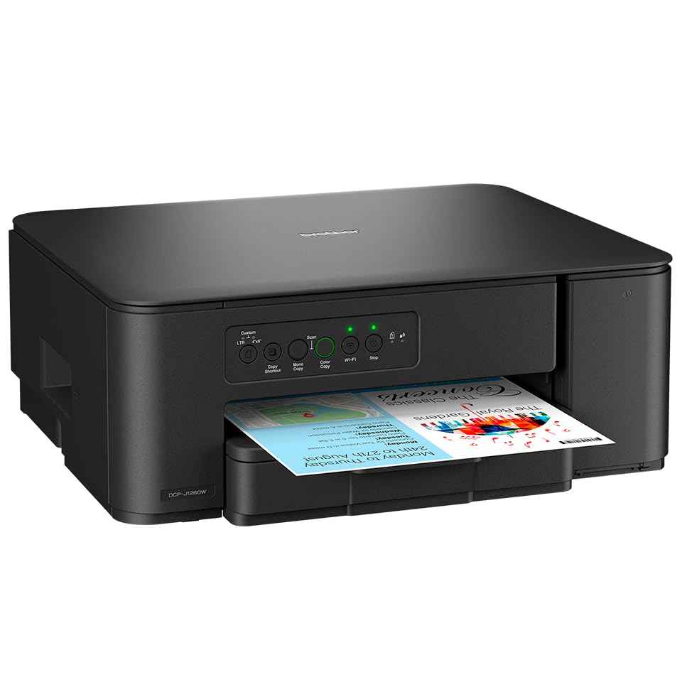 BROTHER DCP-J1260W 3in1 MFP colour inkjet A4 150sheets USB Wi-Fi