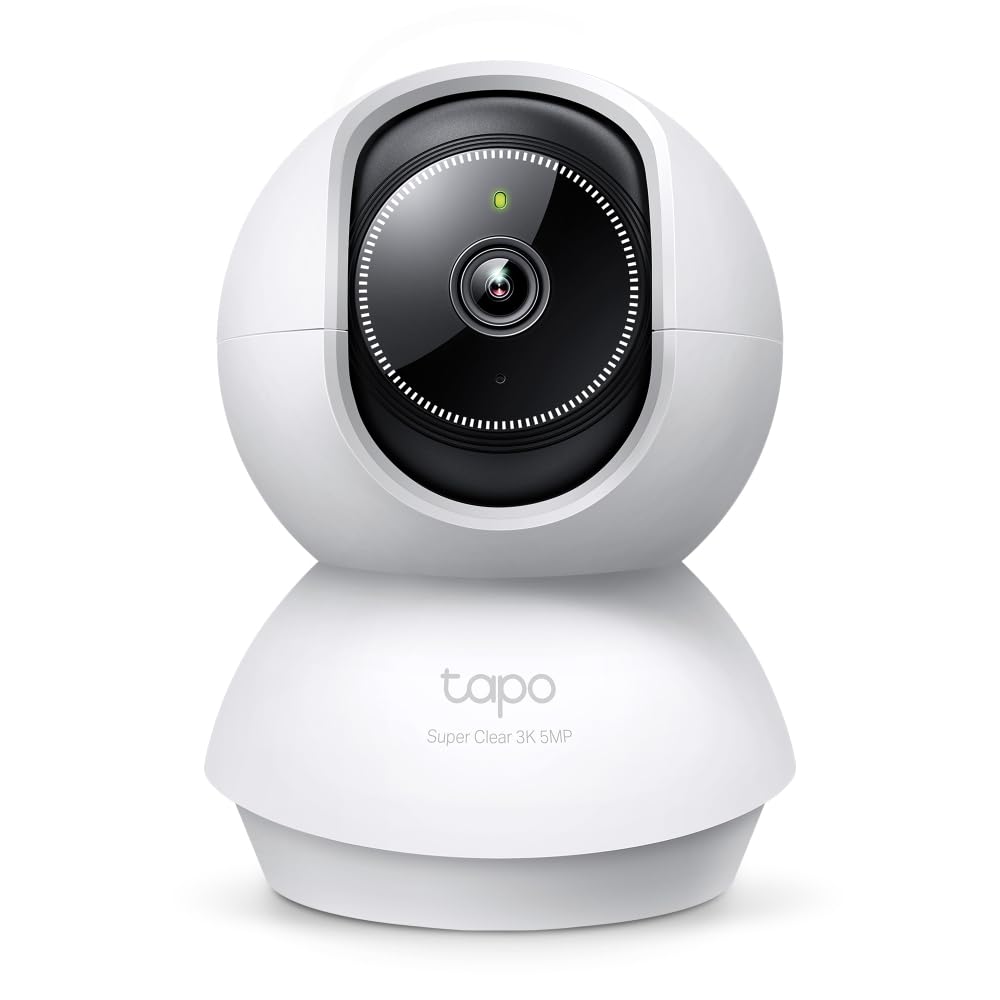 TP-LINK Pan/Tilt AI Home Security Wi-Fi Camera 3K 5MP 2880x1620 2.4GHz
