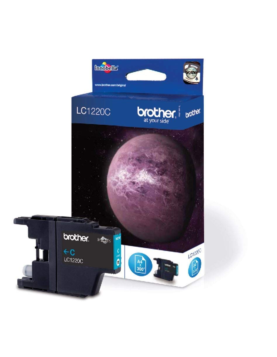 BROTHER LC-1220 cartouche d encre cyan capacité standard 300 pages pack de 1