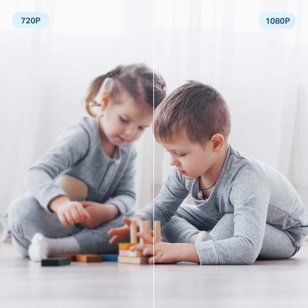 TP-LINK Pan/Tilt Home Security WiFi Camera Day/Night view 1080p FHD Micro SD card storage Up to 128Go H.264 Video 360/114 view angle