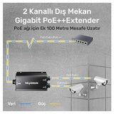 Cudy POE25 adaptateur et injecteur PoE Gigabit Ethernet 100 V
