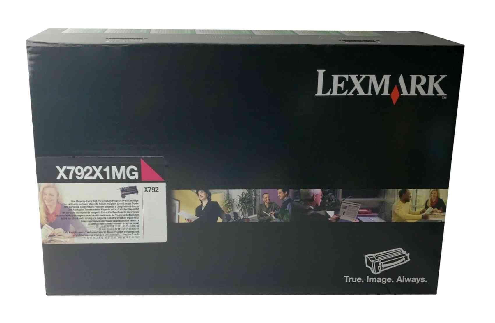 Toner LEXMARK X792X1MG X792 - Magenta