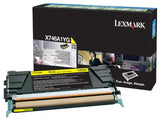 LEXMARK X746, X748 7K cartouche de toner cyan capacité standard 7.000 pages pack de 1 With returnprogram