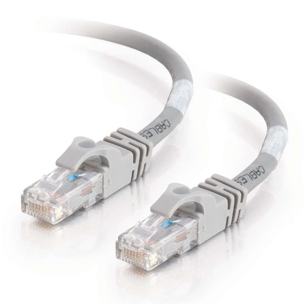 Cbl/0.3M Grey CAT6 Snagless UTP Patch