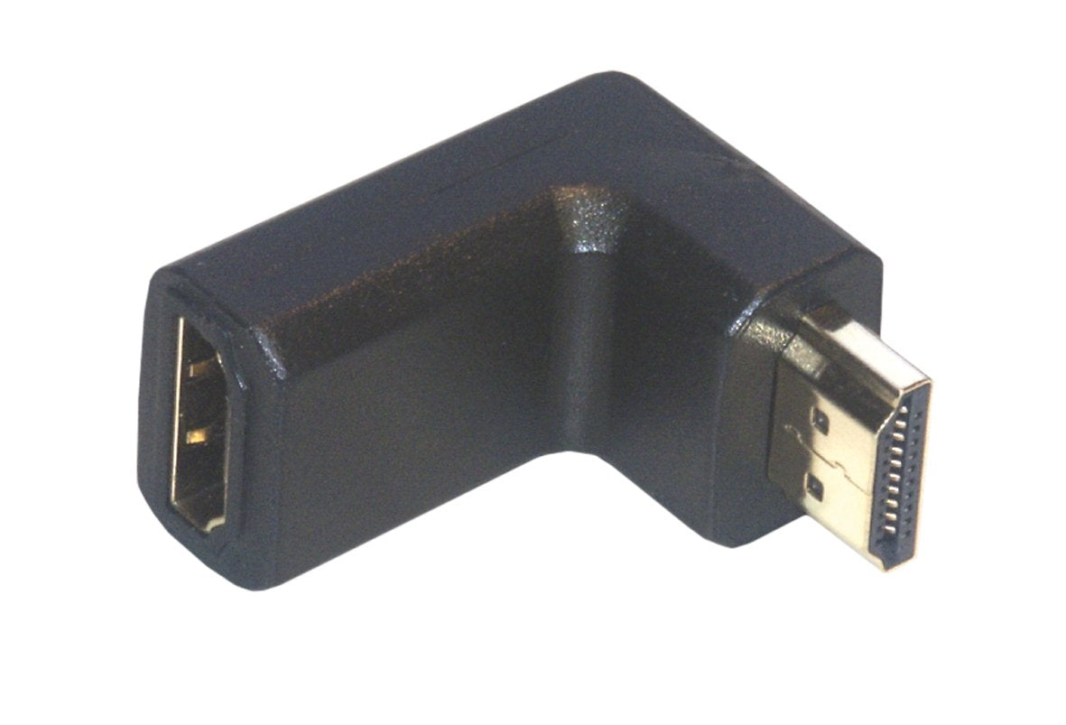 MCL Adaptateur coudé HDMI type A mâle / femelle       (P)